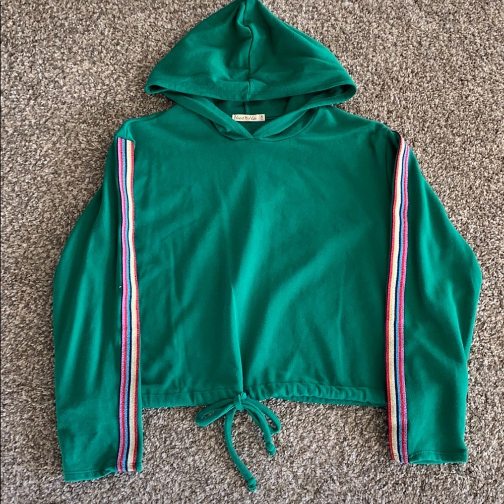 Cropped hoodie